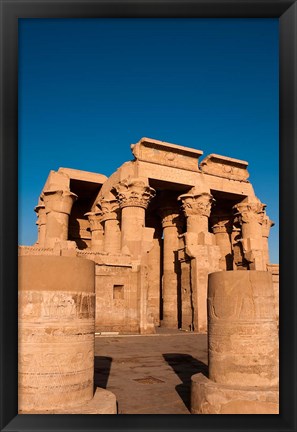 Framed Egypt, Kom Ombo, Temple of Kom Ombo Print