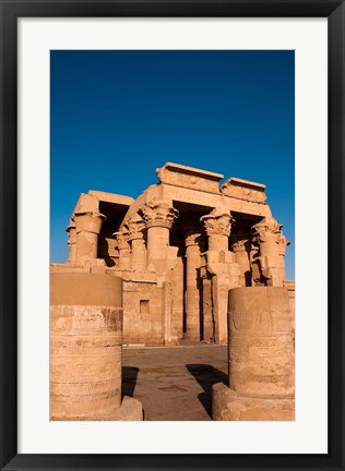 Framed Egypt, Kom Ombo, Temple of Kom Ombo Print