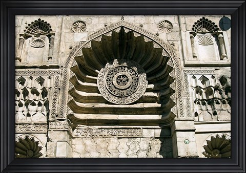Framed Al-Aqmar Mosque, Khan El Khalili, Cairo, Egypt Print
