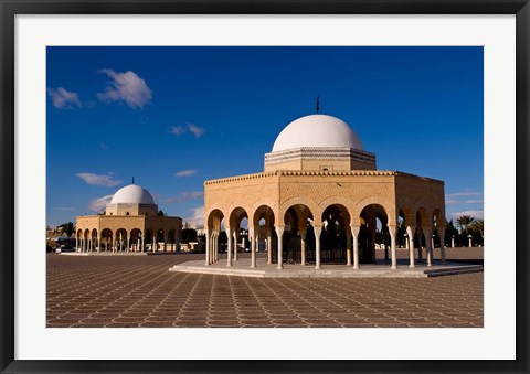 Framed Bourguiba Mausoleum, Tunisia Print