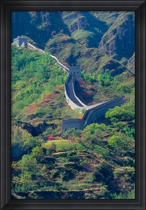 Framed Great Wall, China Print