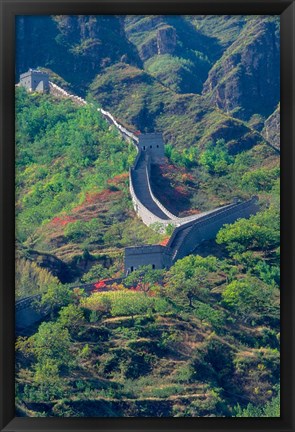 Framed Great Wall, China Print