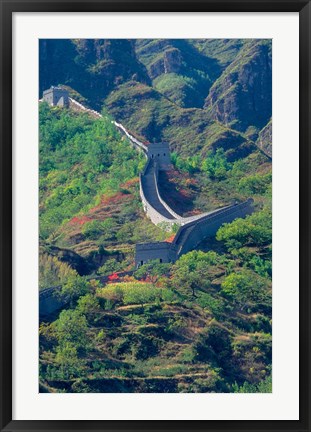 Framed Great Wall, China Print