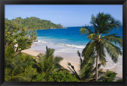 Framed Beach at Banyan Tree Resort, Intandance beach. Print