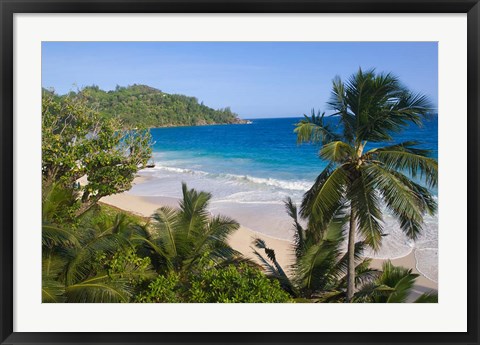 Framed Beach at Banyan Tree Resort, Intandance beach. Print