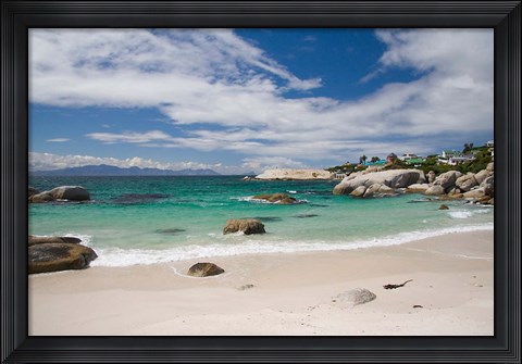 Framed Cape Town, South Africa. The Cape Peninsula Print