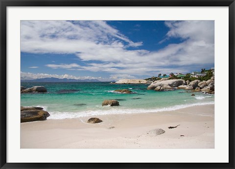 Framed Cape Town, South Africa. The Cape Peninsula Print