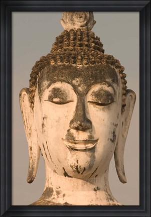 Framed Historic Hindu Statue, Kenya Print