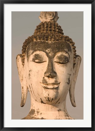 Framed Historic Hindu Statue, Kenya Print
