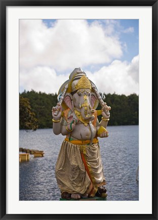 Framed Hindu Shivaratri temple, Mauritius Print