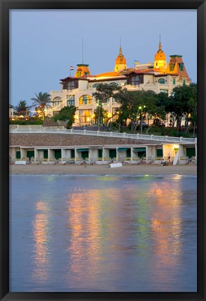 Framed El Salamiek Palace Hotel and Casino, Alexandria, Egypt Print