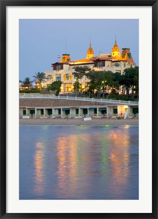 Framed El Salamiek Palace Hotel and Casino, Alexandria, Egypt Print