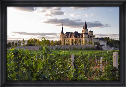 Framed Chateau Changyu AFIP Global winery, Ju Gezhuang Town, China Print