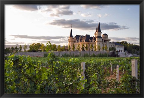 Framed Chateau Changyu AFIP Global winery, Ju Gezhuang Town, China Print