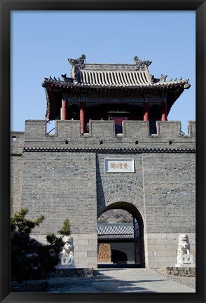 Framed China, Ji Province, Great Wall of China Print