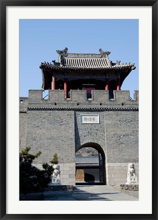 Framed China, Ji Province, Great Wall of China Print