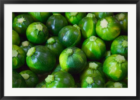 Framed Cucumber, Chongqing, China Print