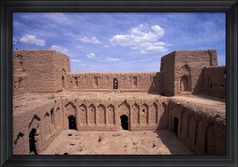 Framed Abandoned Fortress, Morocco Print