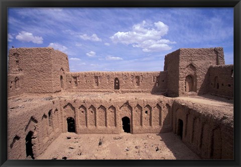 Framed Abandoned Fortress, Morocco Print