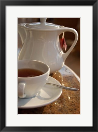 Framed Beverly Hills Hotel Morning Tea, Umhlanga Rocks, Kwazulu Natal, Durban, South Africa Print