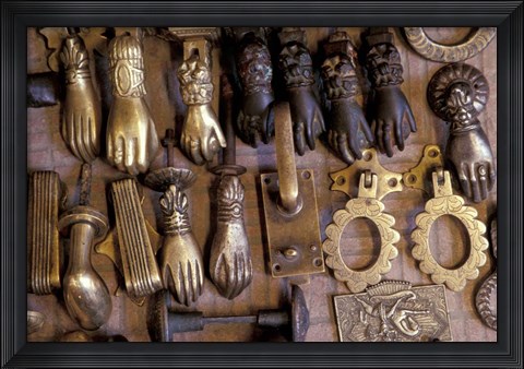 Framed Hands of Fatima, Morocco Print