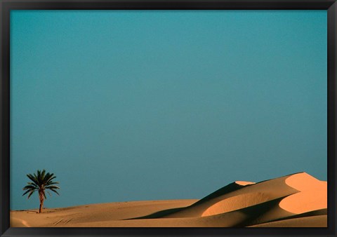 Framed Golden Mummies, Bahariya Museum, Valley of the Golden Mummies, Egypt Print