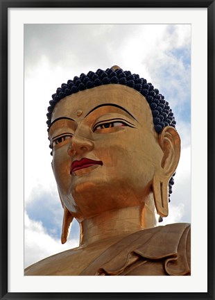 Framed Buddha Dordenma Statue, Thimphu, Bhutan Print