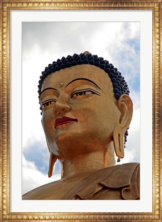 Framed Buddha Dordenma Statue, Thimphu, Bhutan Print
