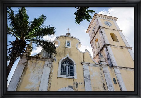 Framed Church of Our Lady of Conception, Inhambane, Mozambique Print