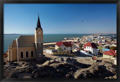 Framed Diamond Hill, Luderitz, Southern Namibia Print