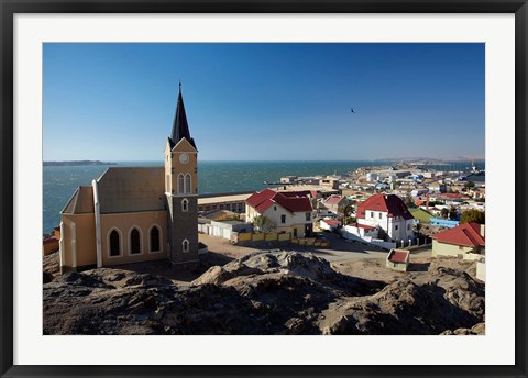 Framed Diamond Hill, Luderitz, Southern Namibia Print