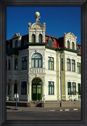 Framed Historic Hohenzollern Building 1906, Swakopmund, Namibia, Africa. Print