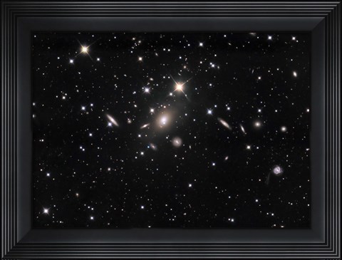 Framed Abell 2666 Galaxy cluster Print