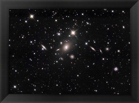 Framed Abell 2666 Galaxy cluster Print