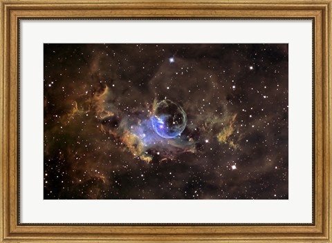 Framed Bubble nebula Print