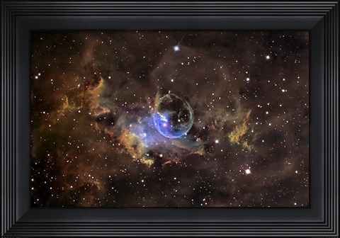 Framed Bubble nebula Print