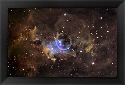 Framed Bubble nebula Print