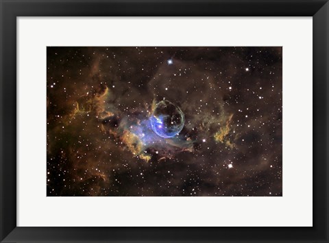 Framed Bubble nebula Print