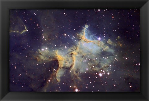 Framed Melotte 15 Print