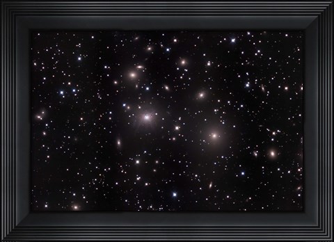 Framed PerClusterA  Great galaxy cluster Perseus A Print
