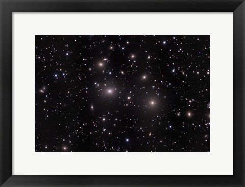 Framed PerClusterA  Great galaxy cluster Perseus A Print