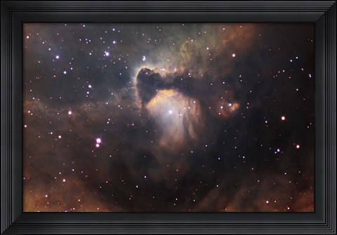 Framed Cave of IC1848 Print