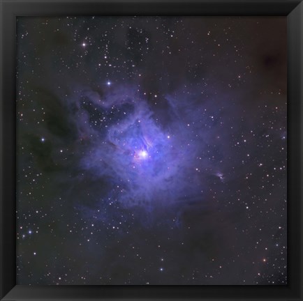 Framed Iris Nebula Print