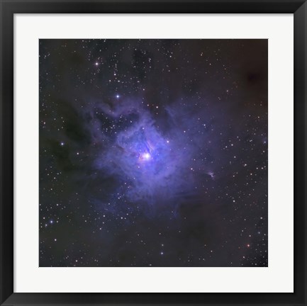 Framed Iris Nebula Print