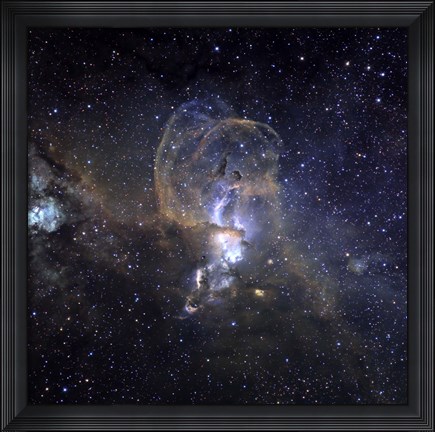Framed Loops of NGC 3576 Print