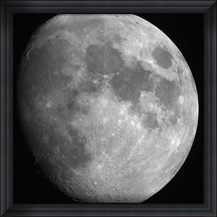 Framed Moon Print