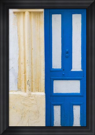 Framed MOROCCO, Atlantic Coast, ESSAOUIRA, Doorway Print
