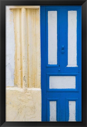 Framed MOROCCO, Atlantic Coast, ESSAOUIRA, Doorway Print