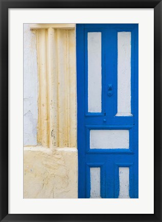 Framed MOROCCO, Atlantic Coast, ESSAOUIRA, Doorway Print