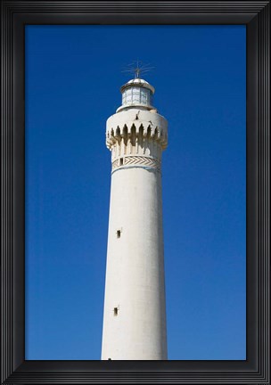 Framed MOROCCO, CASABLANCA: Pointe d&#39;El, Hank Lighthouse Print